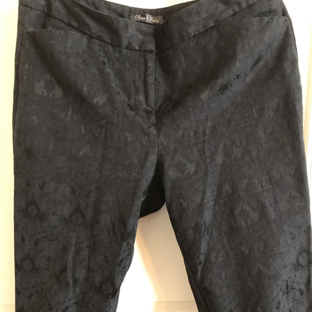 BLACK VINTAGE PANTS SIZE 12